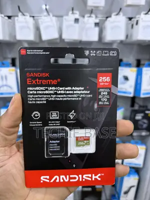 Sandisk Extreme MicroSD UHS-I Card With Adapter 256GB