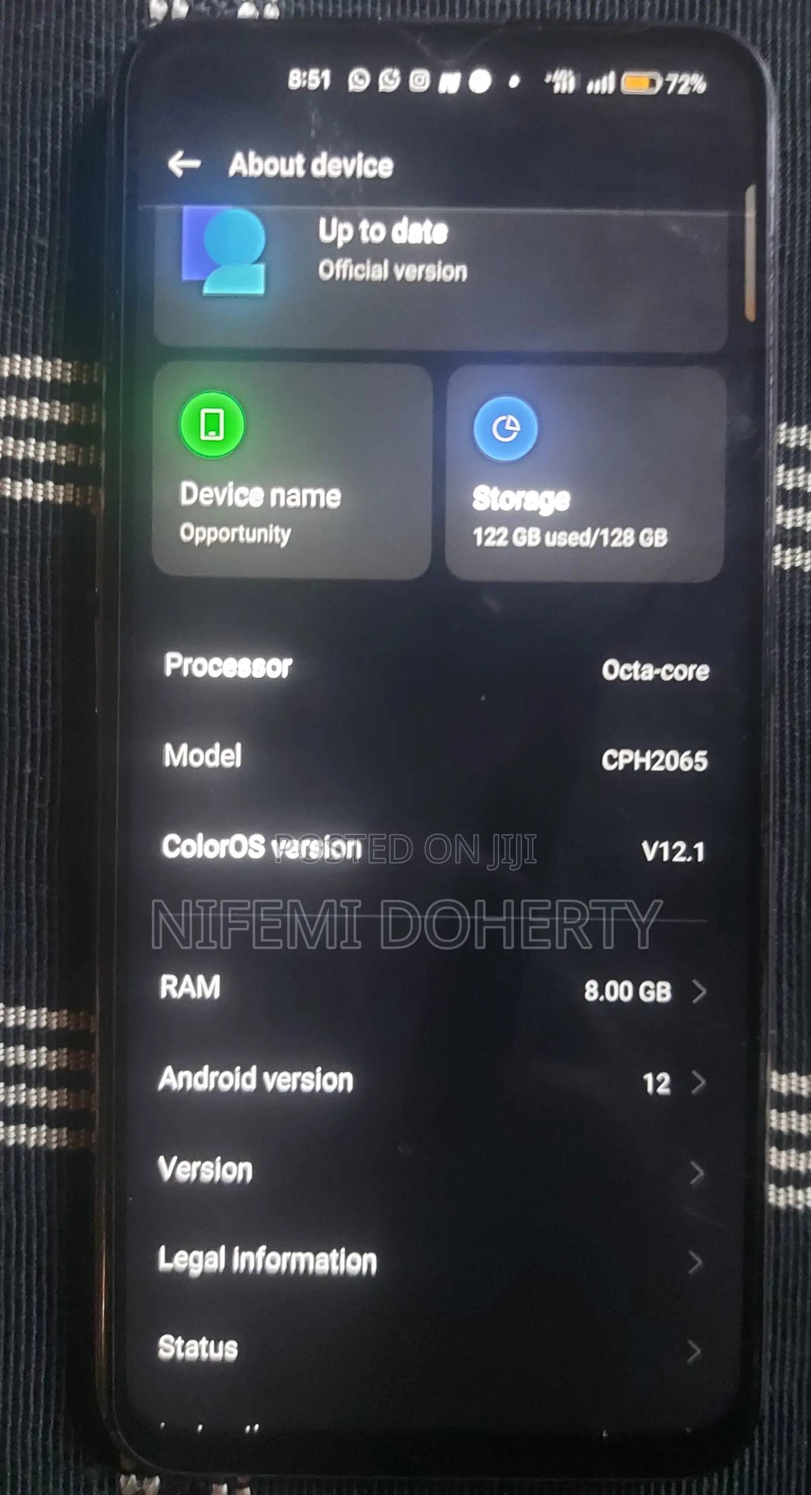 Oppo Reno4 Z 5G 128 GB Silver