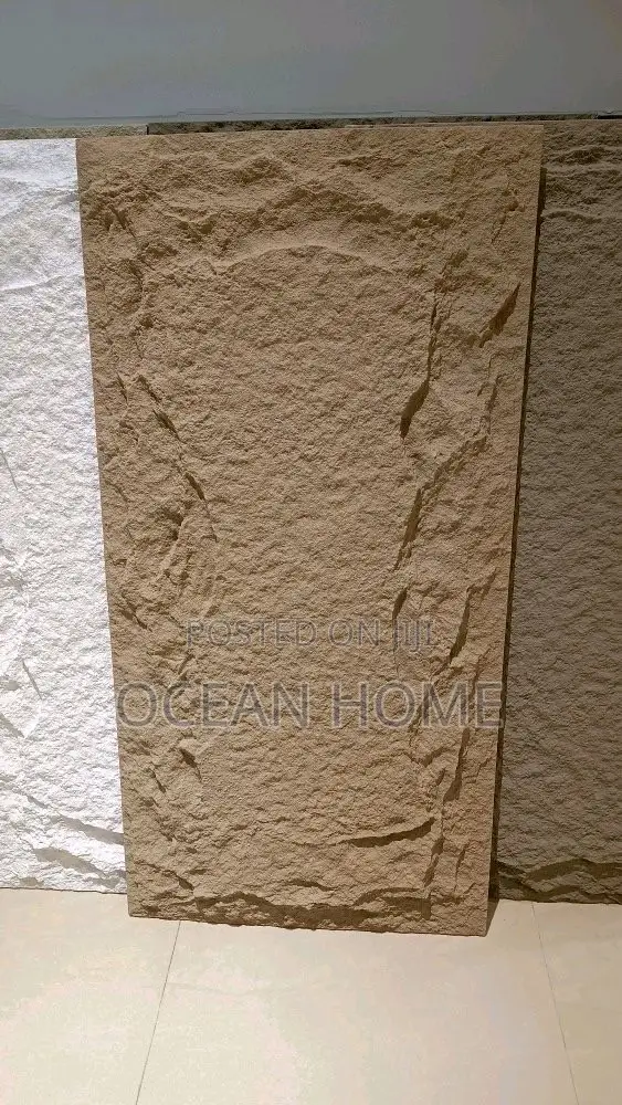 Brown PU (3D) Faux Stone Wall Panel