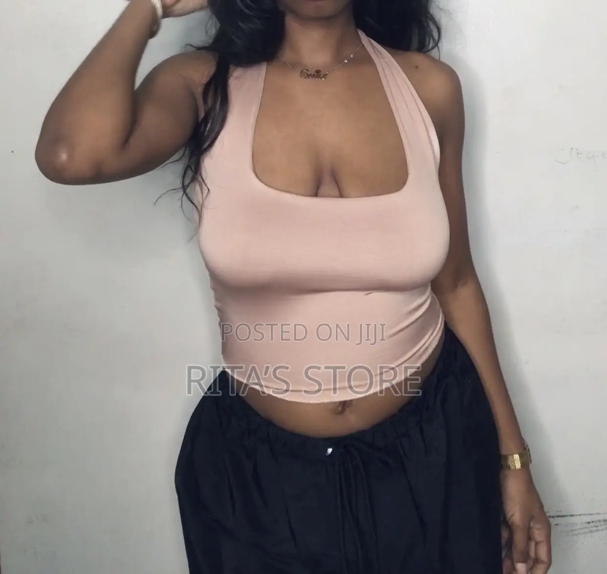 Halter Neck Crop Top