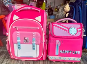 School Bag With Lunch Bag
