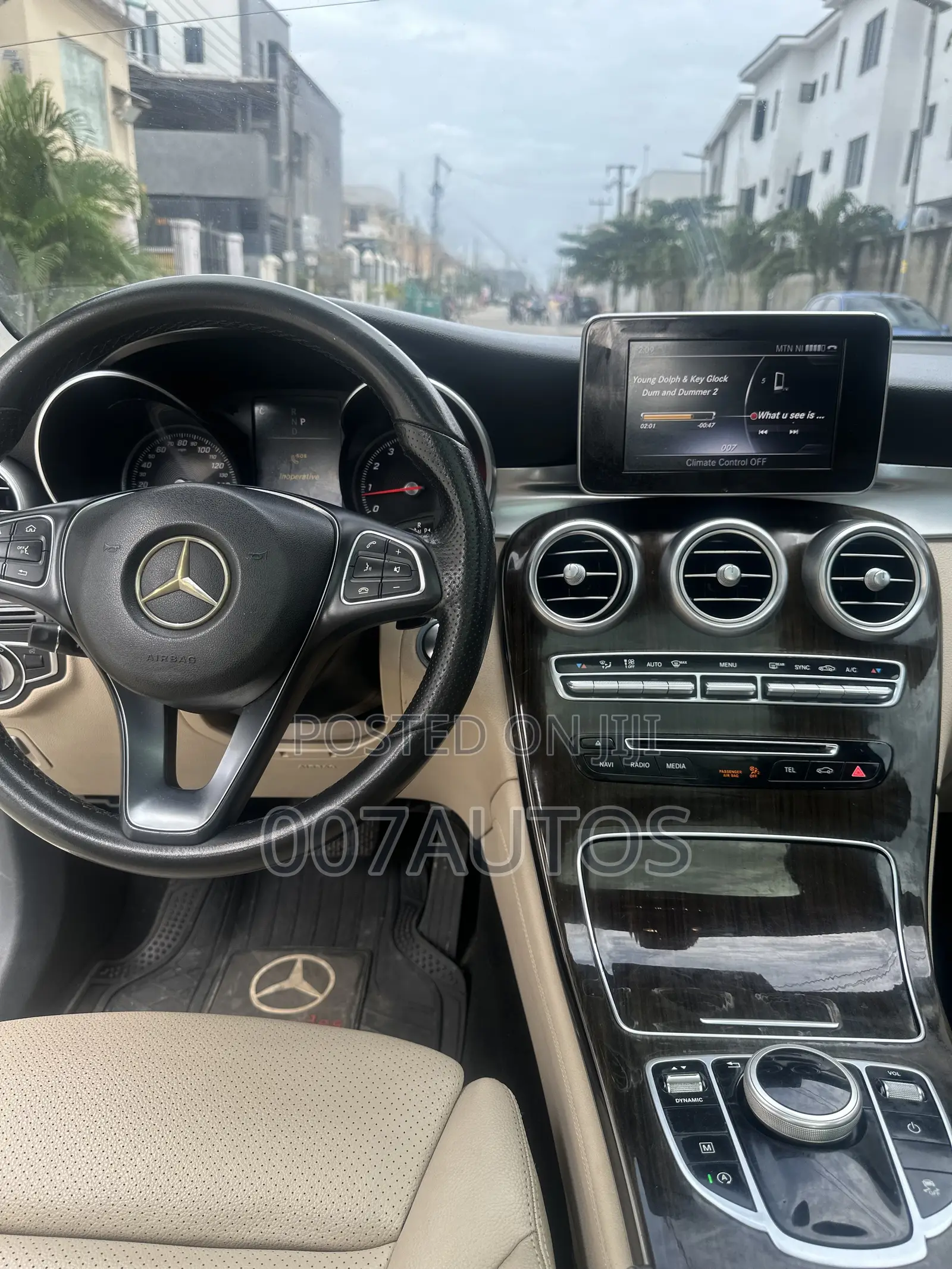Mercedes-Benz GLC-Class 2017 White