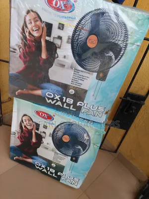 Ox 18inch Wall Mounted Fan With 3 Blades