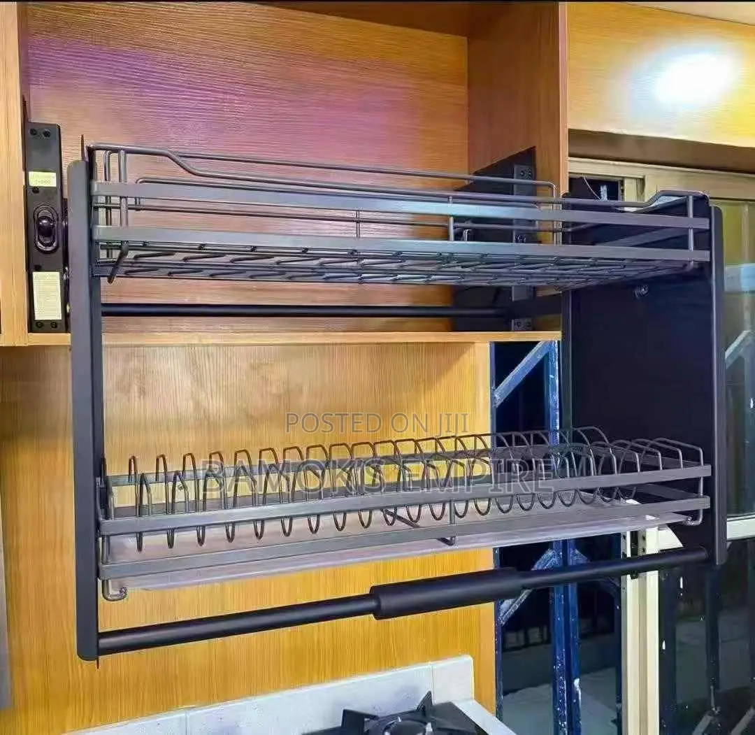 Pull Down Plate Rack