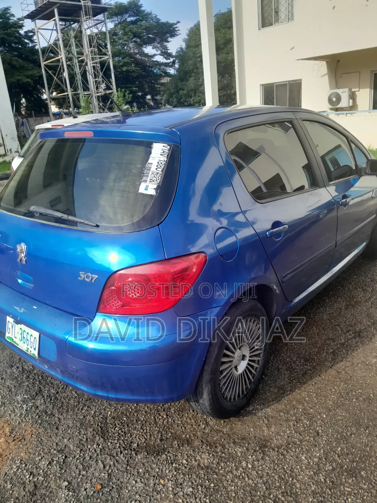 Peugeot 307 2005 Blue