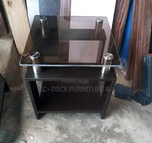 SSL2 Tinted Glass Top Side Stools