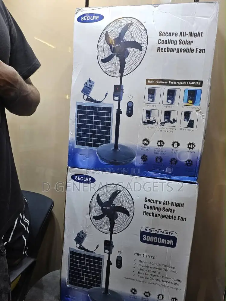 Rechargeable Standing Fan