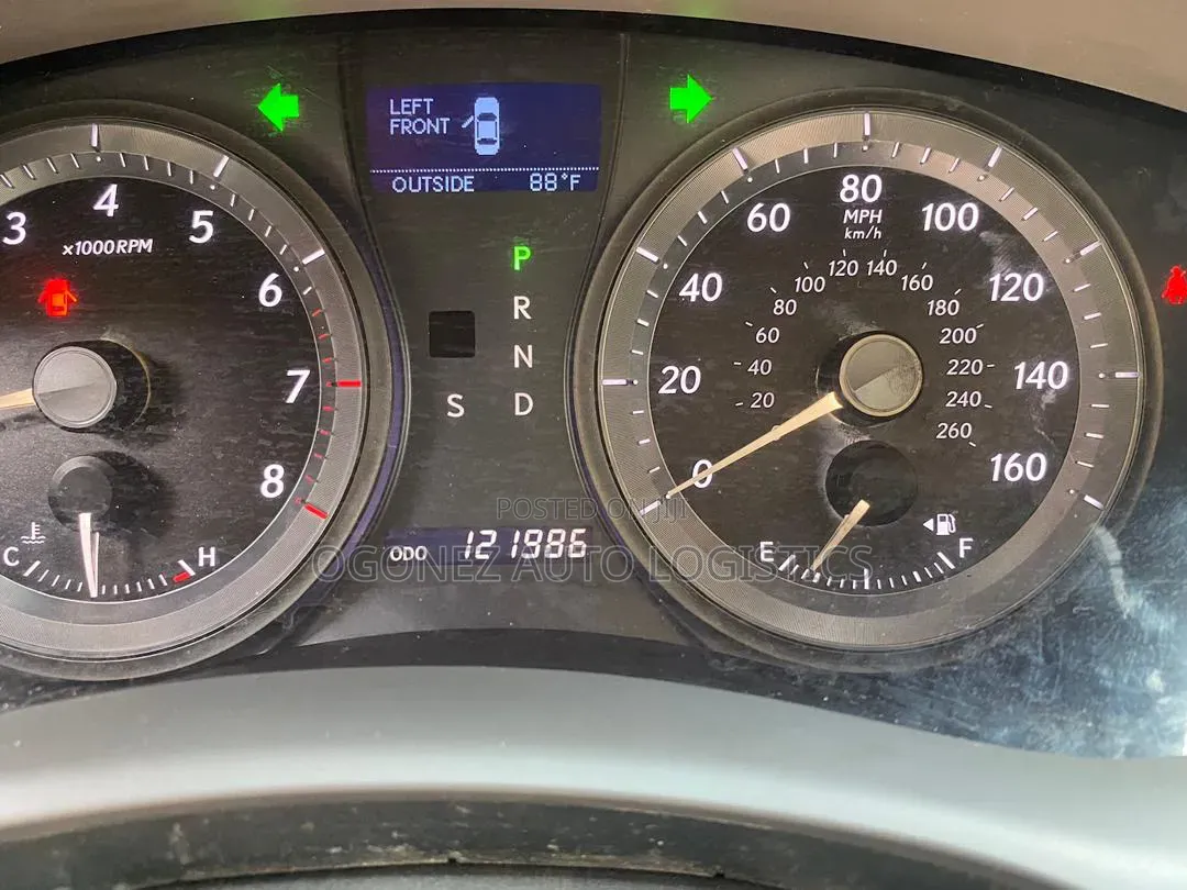 Lexus ES 350 2008 Red
