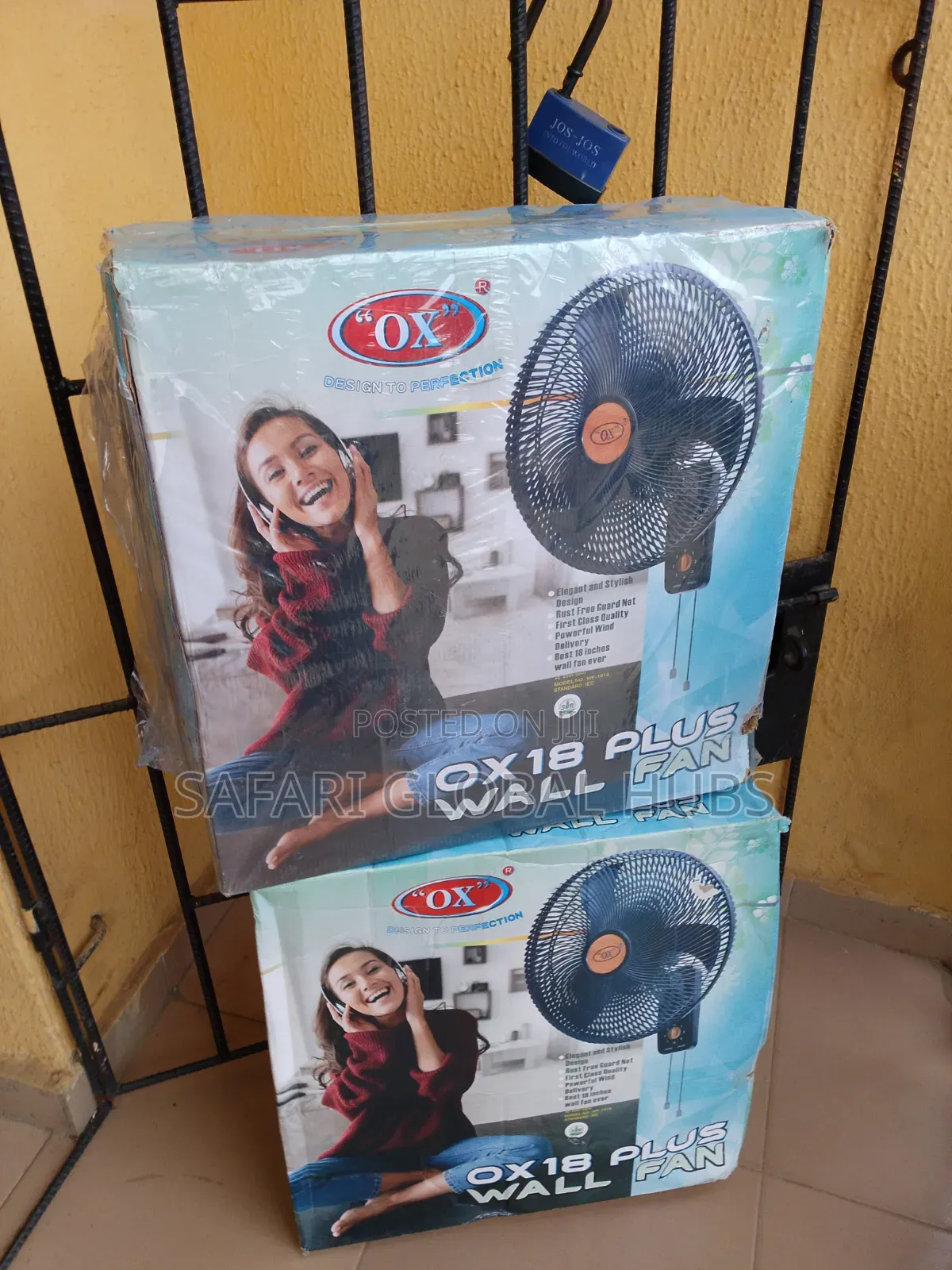 Wall Mounted Ox 18inch Durable Fan