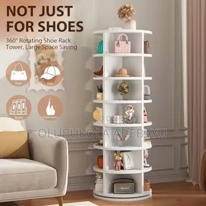Rotating Shoe Rack