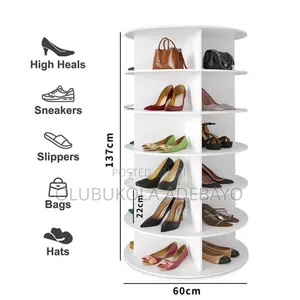 Rotating Shoe Rack