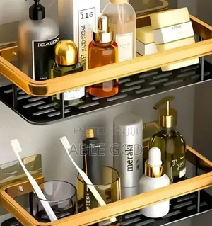 Luxury Golden Color Wall Rack