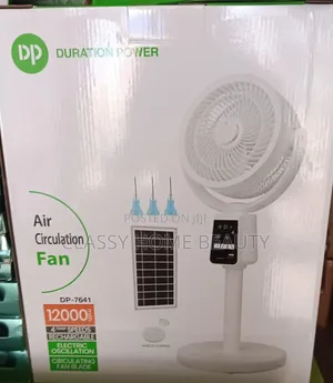 Duration Power (DP) Model DP-7641 Solar Rechargeable Air Circulation N
