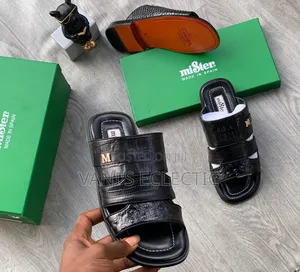 Mister Italian Leather Slippers (Palm Slippers)