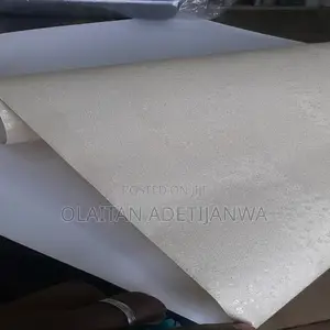 Luxurious White Matte Wallpaper