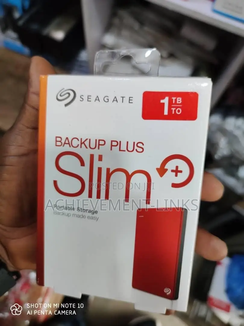 1TB Seagate Backup Plus HDD
