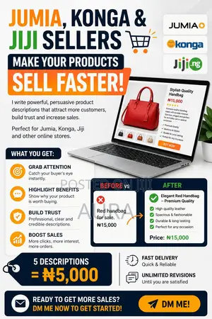 Product Description Writing Service