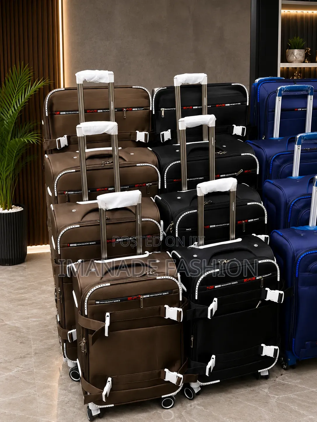 4-Piece Soft-Shell Luggage Set