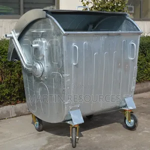 Galvanised Waste Bin 1100 Litres