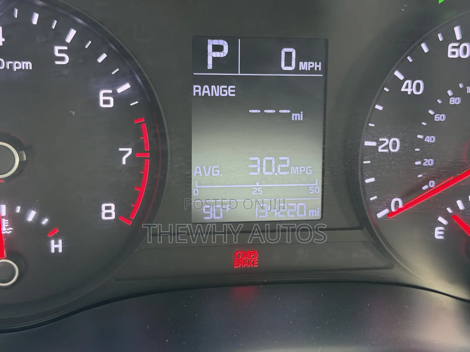 Kia Rio S 2021 Red