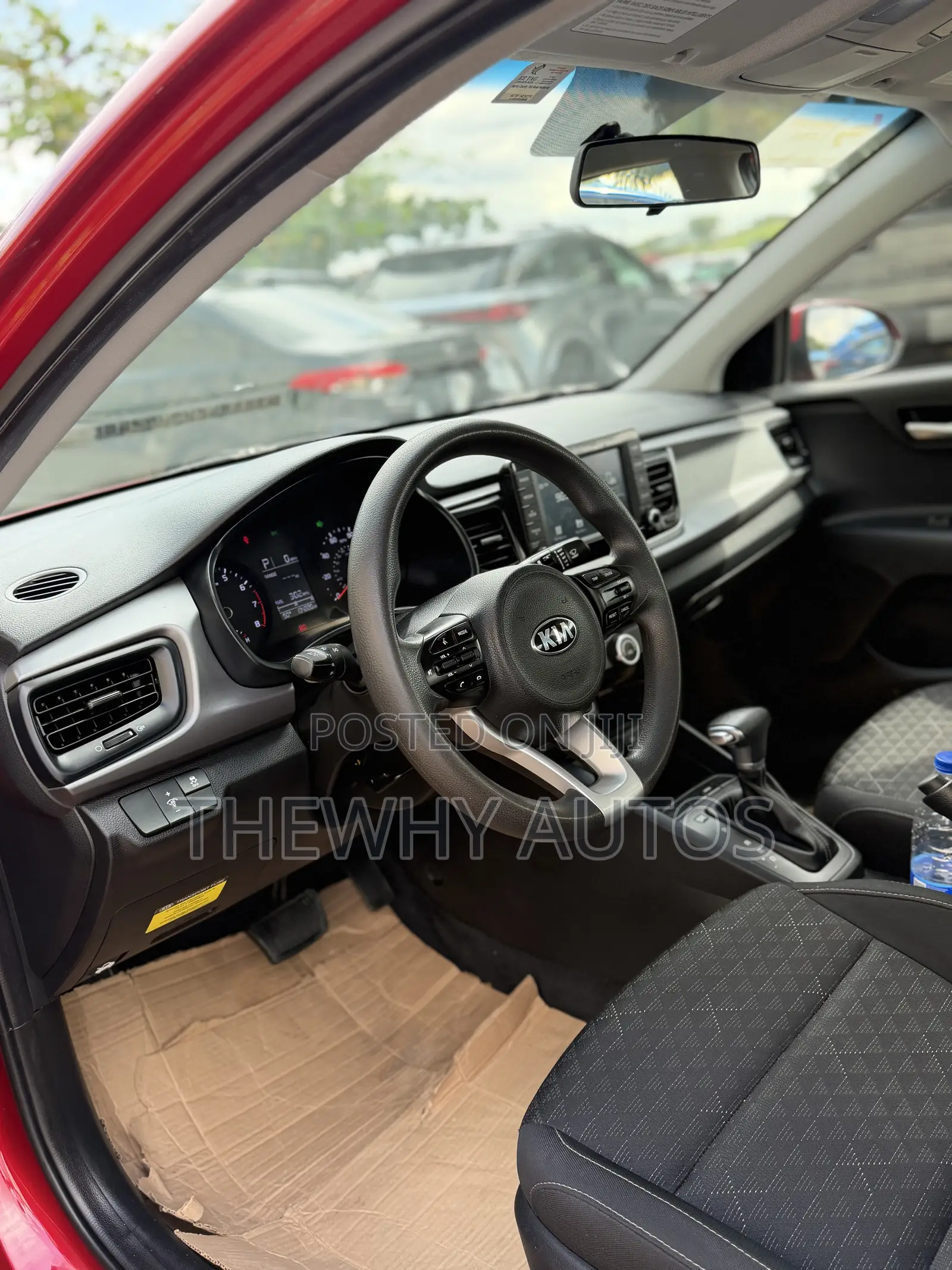 Kia Rio S 2021 Red