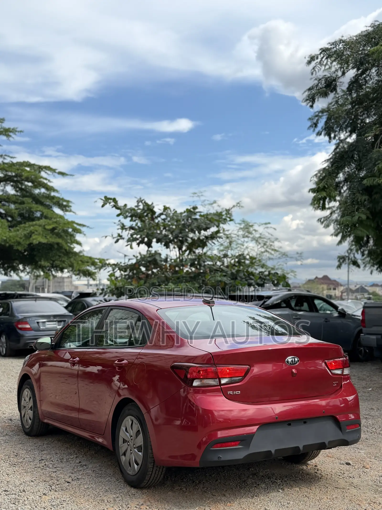 Kia Rio S 2021 Red