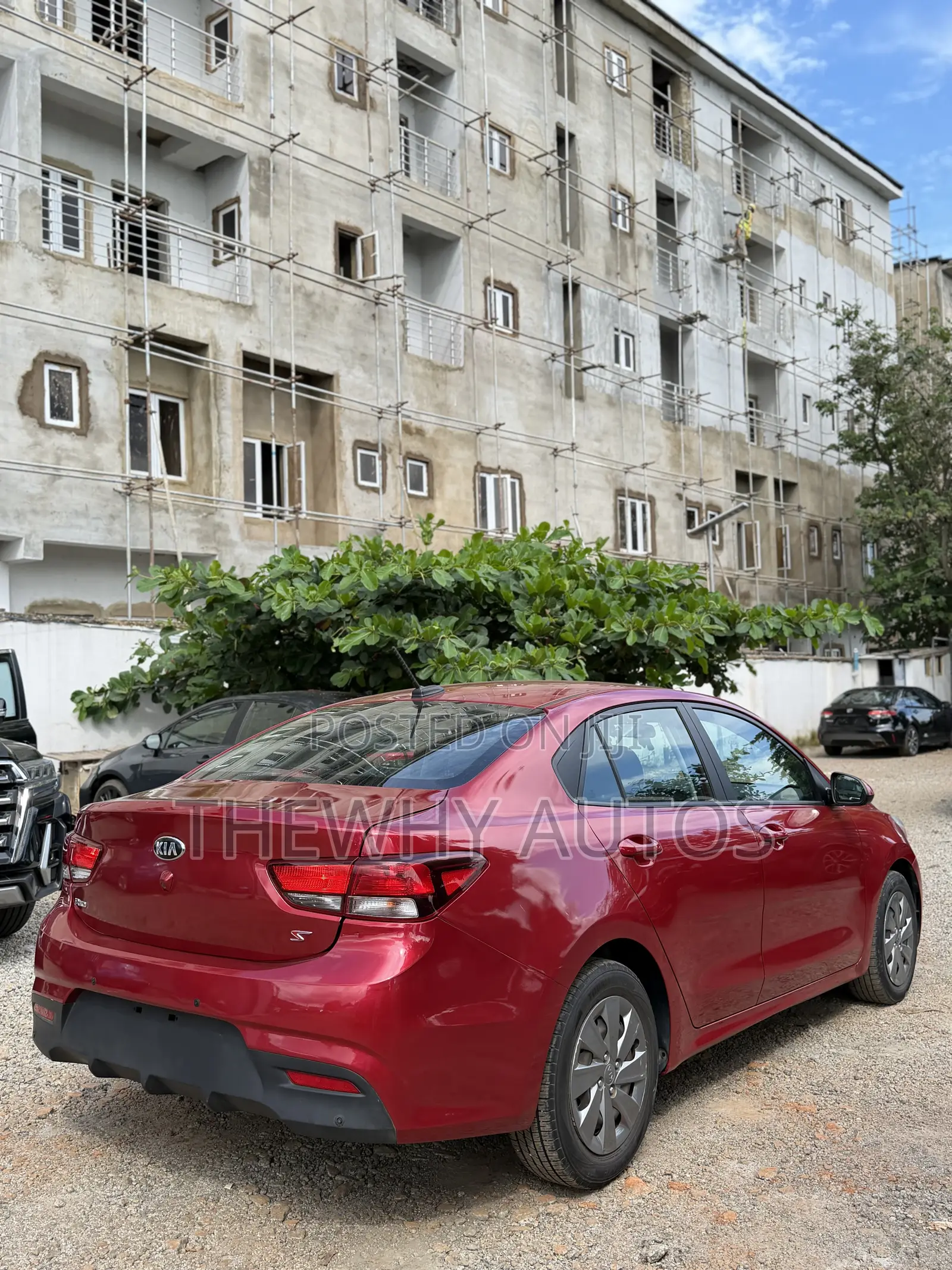 Kia Rio S 2021 Red