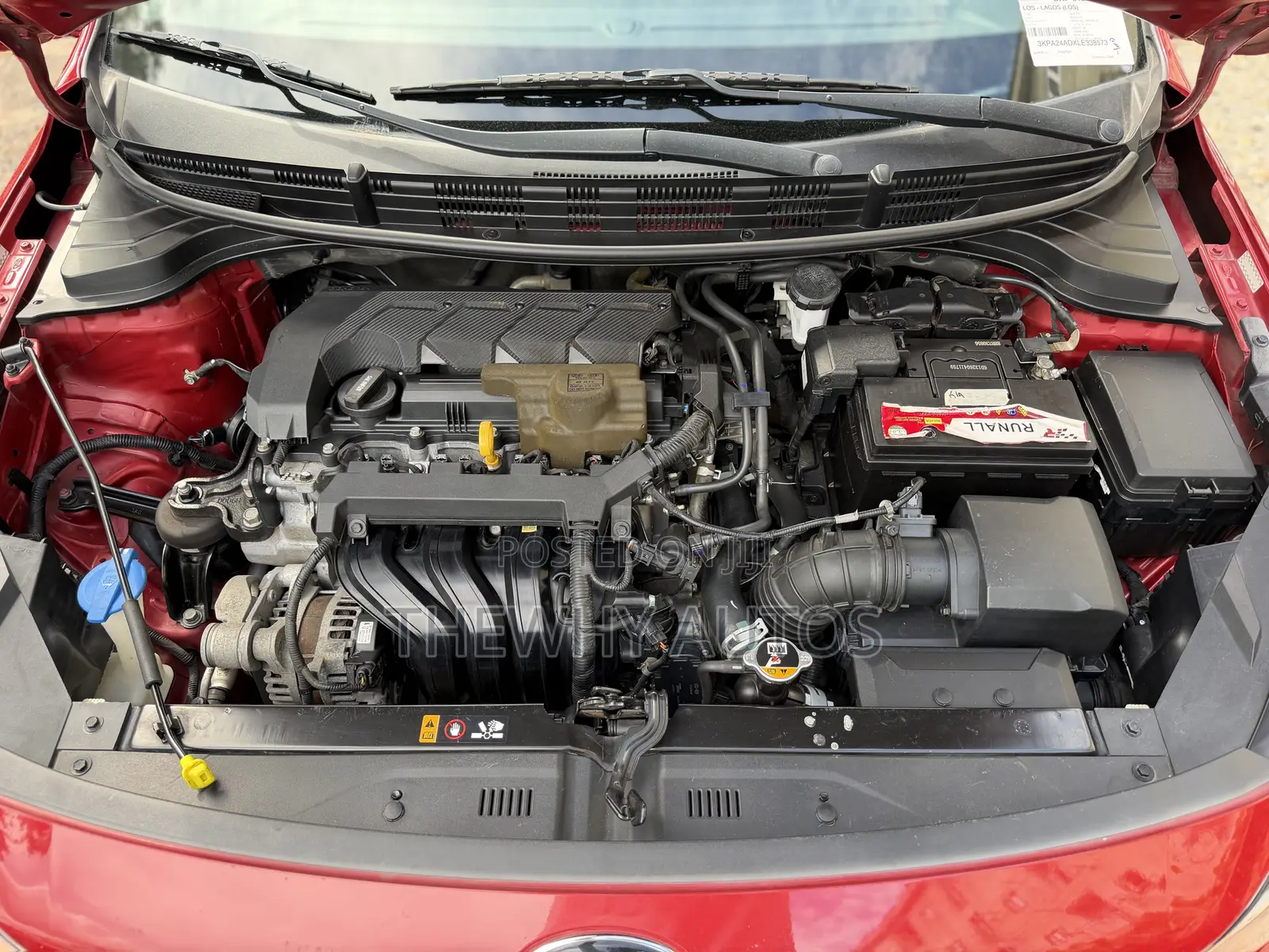 Kia Rio S 2021 Red