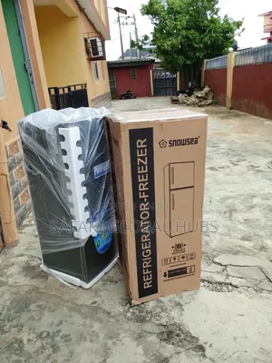 Gray Color Snowsea 120l Double Door Refrigerator