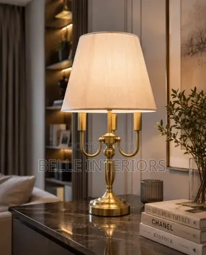 There  Lamp  Stand  Copper Table , European  Creative  Romantic