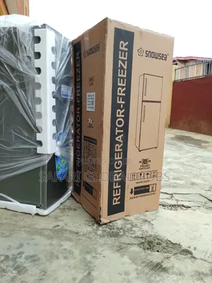 New-in Snowsea Double Door 120l Refrigerator
