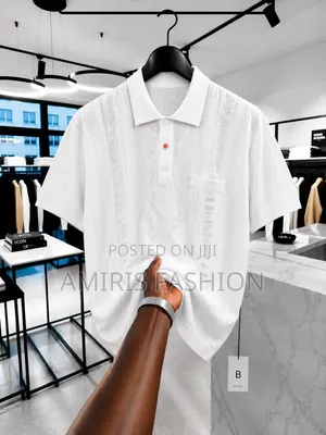 Nice and Unique Botton Neck T-Shirts