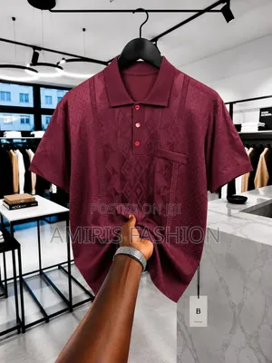 Nice and Unique Botton Neck T-Shirts