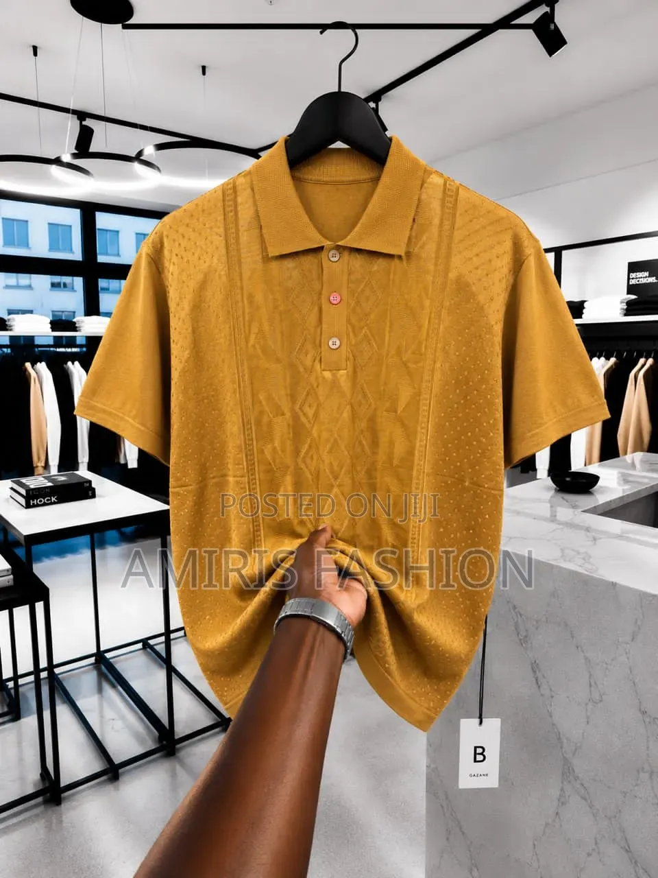 Nice and Unique Botton Neck T-Shirts