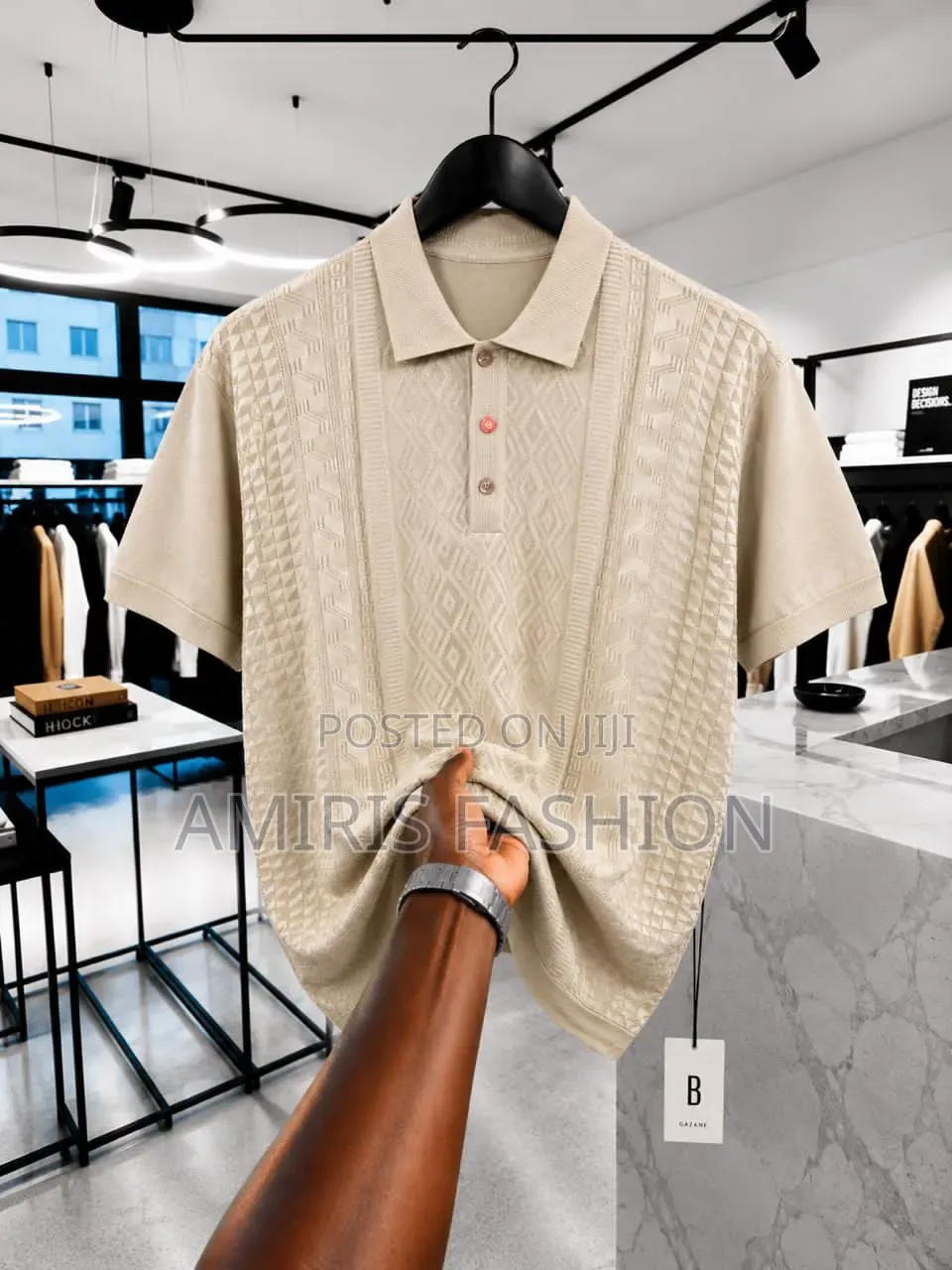 Nice and Unique Botton Neck T-Shirts