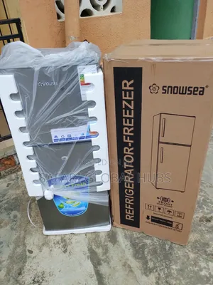 Snowsea 120l Double Door Refrigerator+ Key Lock