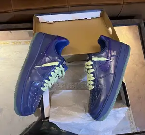 Nike Air Force 1 Mystic Navy and Grape Ice