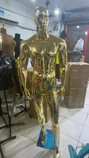 Gold Male Mannequin
