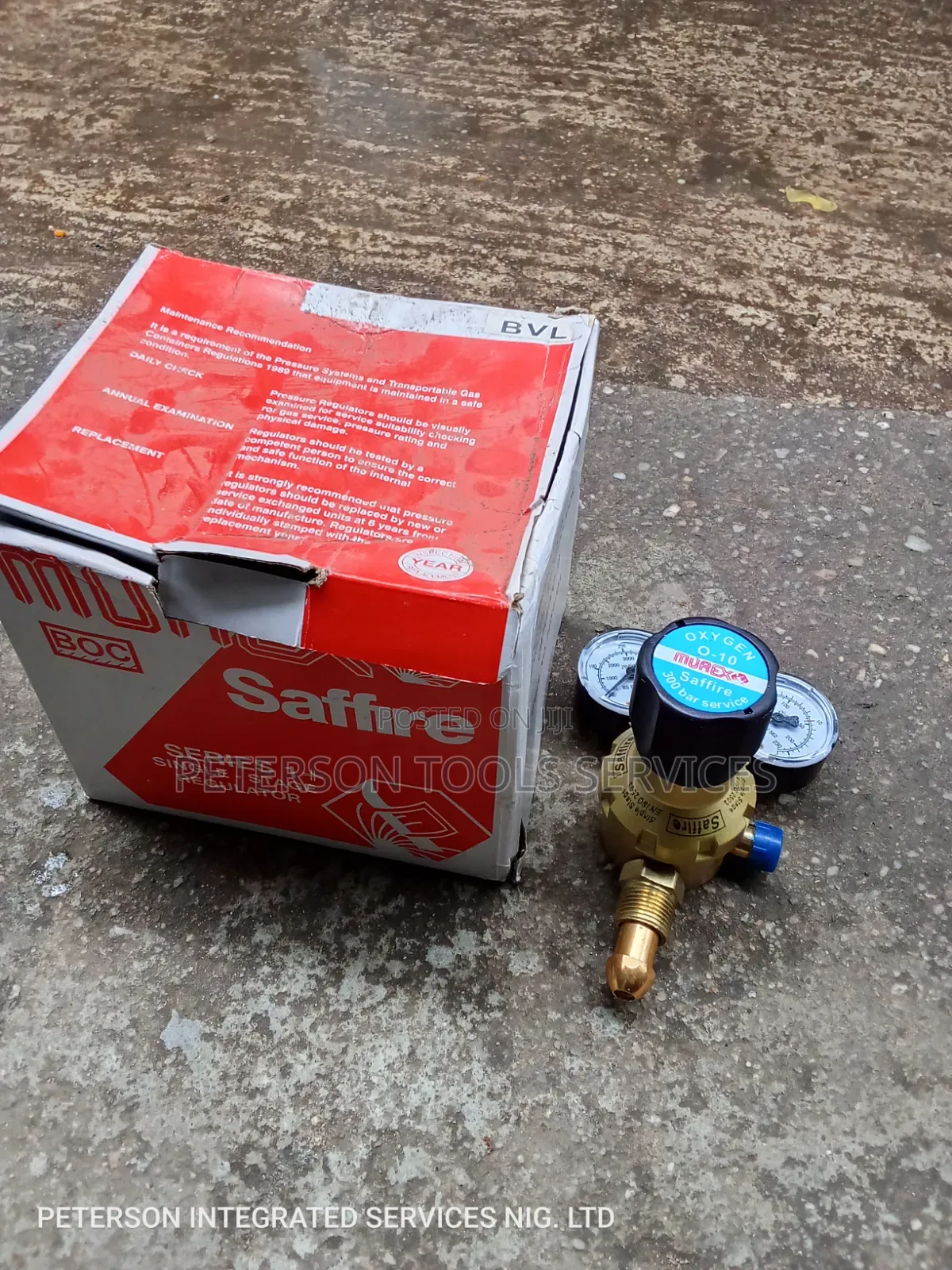 Murex Gauge / Regulator Oxy- Acetylene