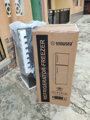 Snowsea 120l Led Light Double-Door Refrigerator
