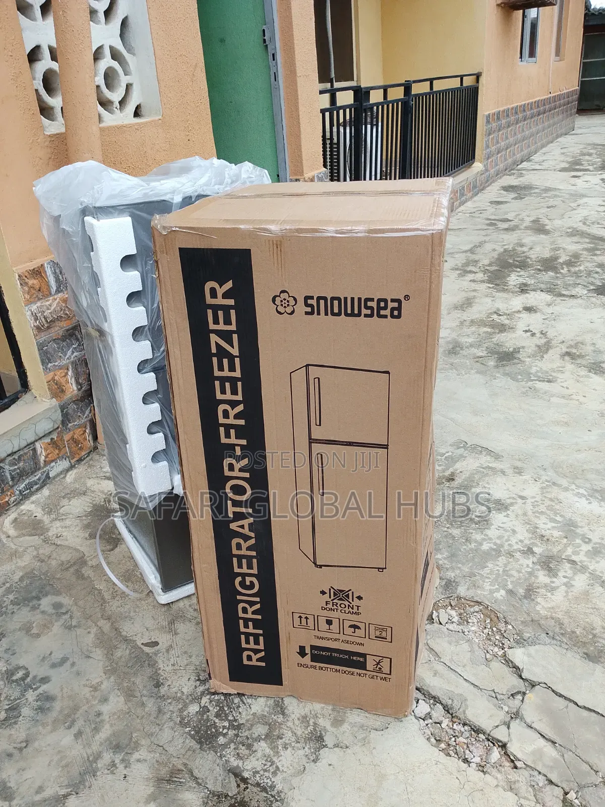 Snowsea 120l Led Light Double-Door Refrigerator