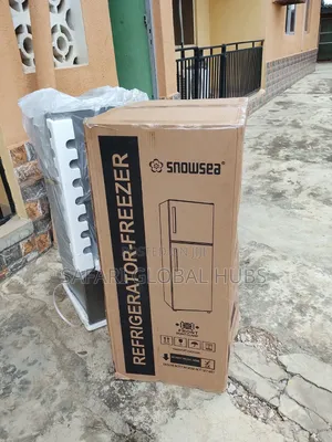 Snowsea 120l Led Light Double-Door Refrigerator