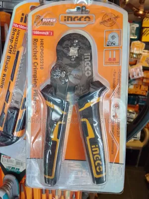 INGCO Ratchet Crimping Plier (Model: HRCPG05210)