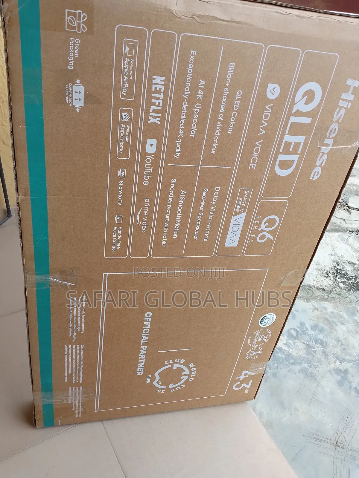 Hisense 43inch Smart TV