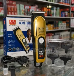 Kiki New Gain Detailer Pro Hair Trimmer, Balding Clipper NG-519