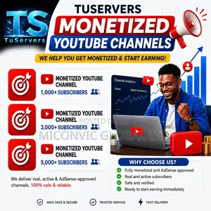 Monetized YouTube Channels
