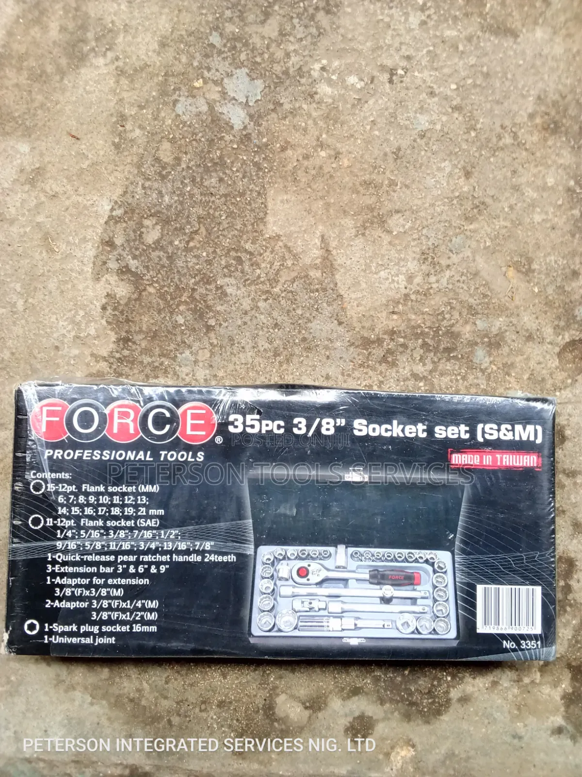 35pc 3/8" Socket Set FORCE
