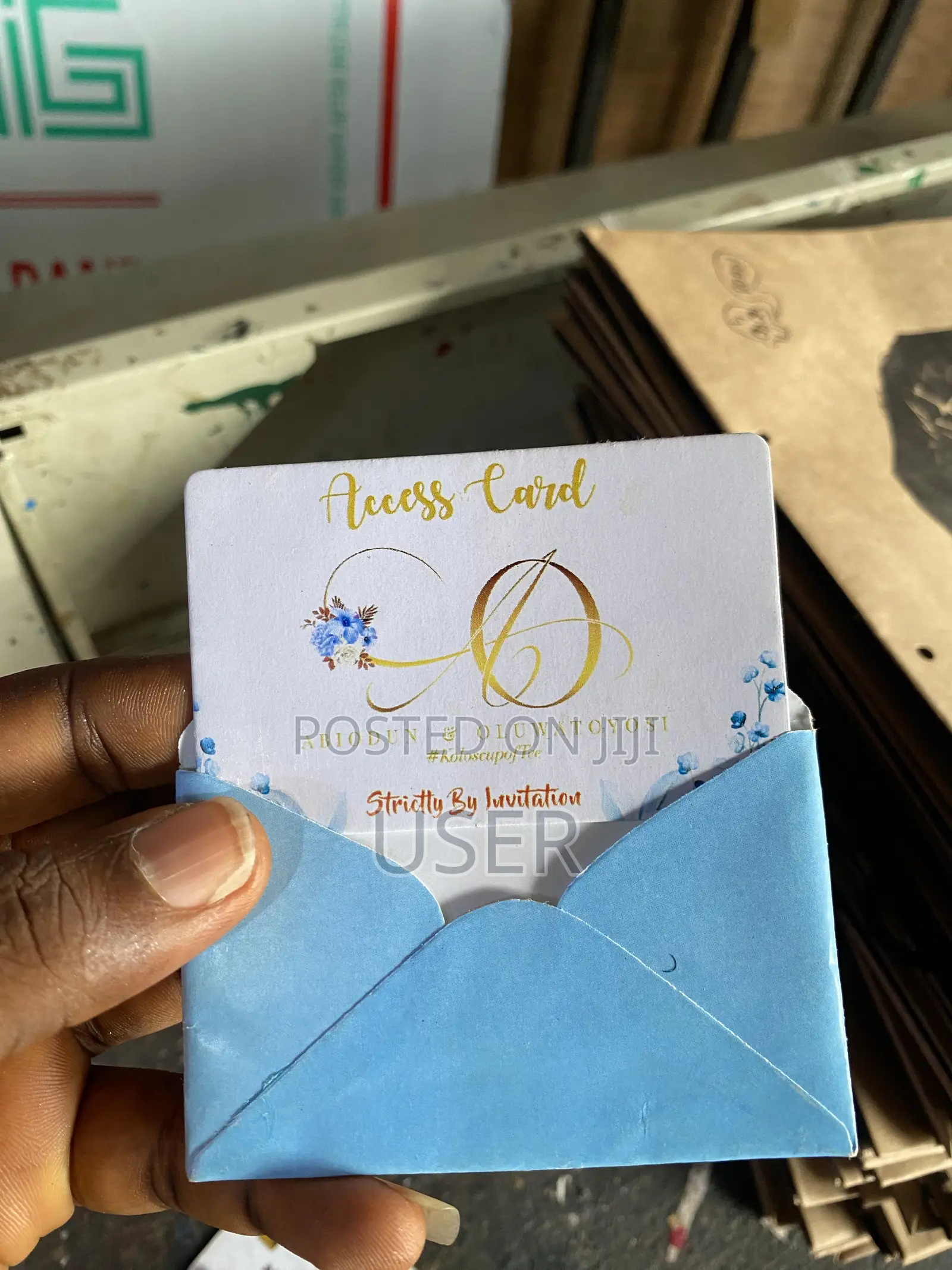 Wedding Access Cards