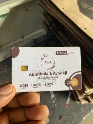 Wedding Access Cards