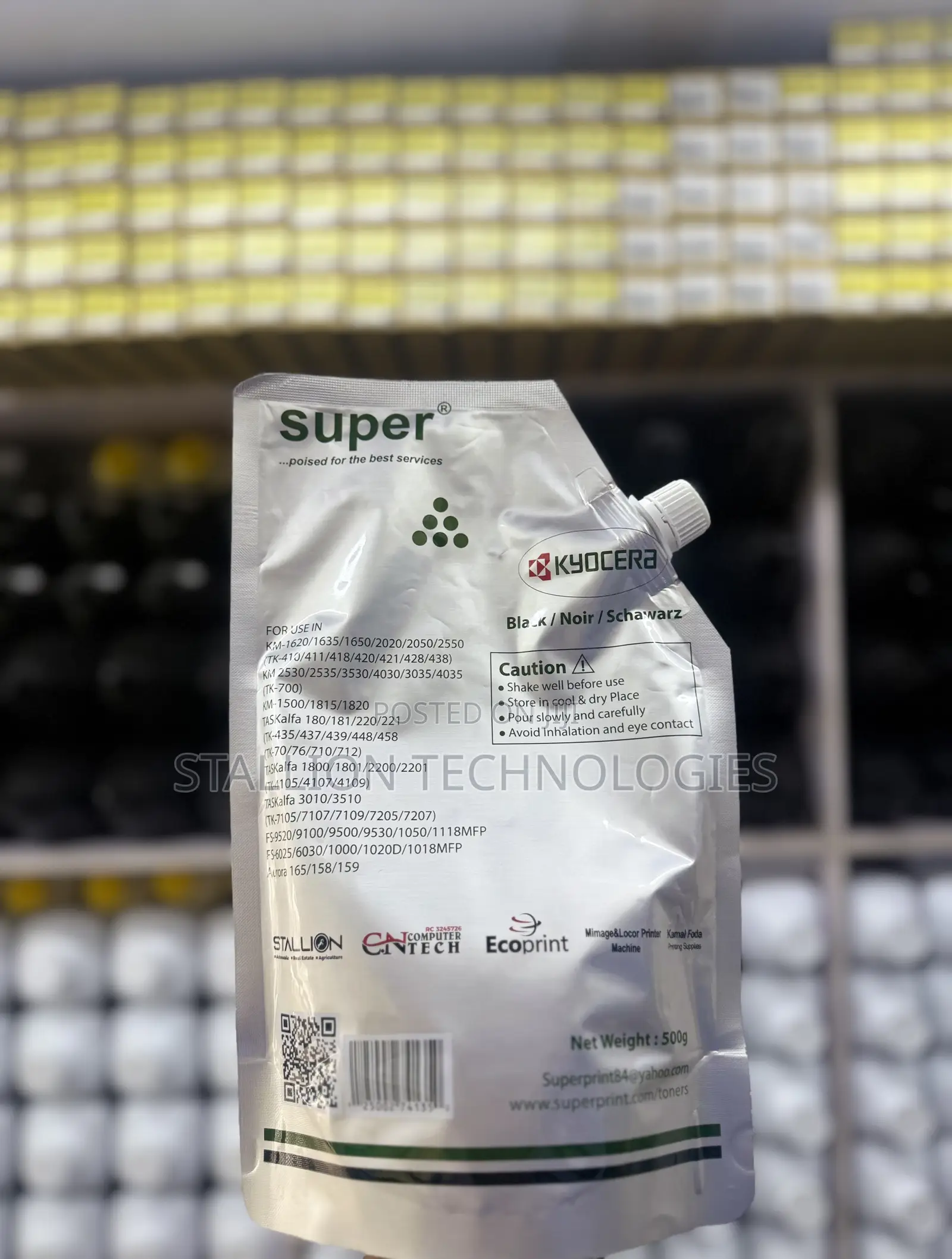 Super Kyocera Toner - 1000gram